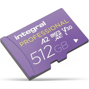 Integral MicroSDXC Geheugenkaart 512GB - High Speed