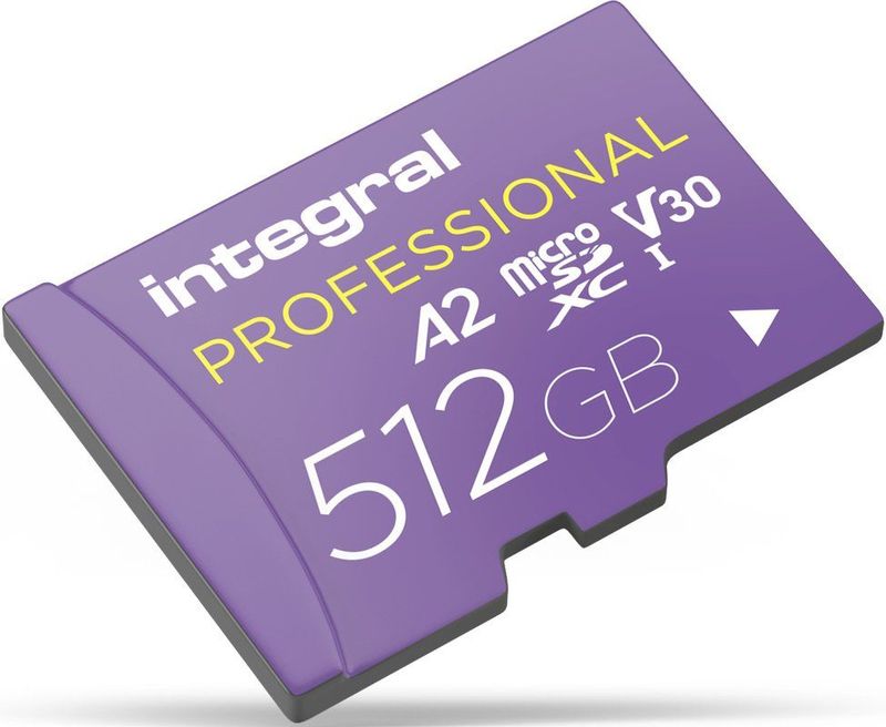 Integral MicroSDXC Geheugenkaart 512GB - High Speed
