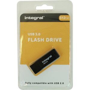 Integral USB stick 3.0 Black, 512 GB, zwart - 8445901