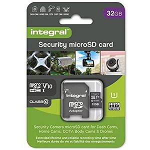 Integral INMSDH32G10-SEC flashgeheugen 32 GB MicroSDHC UHS-I Klasse 10