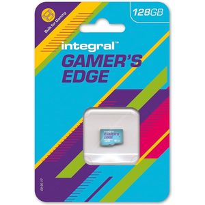 Integral 128 GB Micro SD Gamer's Edge kaart voor Nintendo Switch – laad en sla games, DLC en gegevens op, gemaakt voor Nintendo Switch, Switch Lite en OLED-switch.