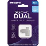 USB-stick Integral 3.0 USB-360-C Dual - 16GB