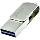 Integral - USB Stick - 32 GB - USB A en USB C - Metaal