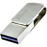 Integral - USB Stick - 64 GB - USB A en USB C - Metaal