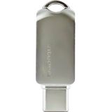 Integral - USB Stick - 128 GB - USB A en USB C - Metaal