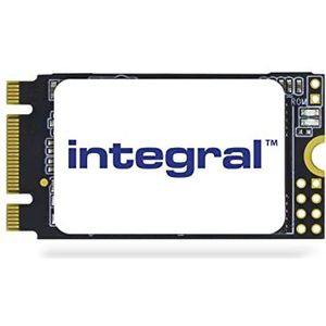 Integral 256 GB M.2 SATA III 2242 interne SSD-harde schijf, tot 500 MB/s lezen, 400 MB/s schrijfsnelheid