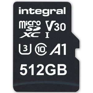Integral INMSDX512G-100V30 flashgeheugen 512 GB MicroSDXC UHS-I