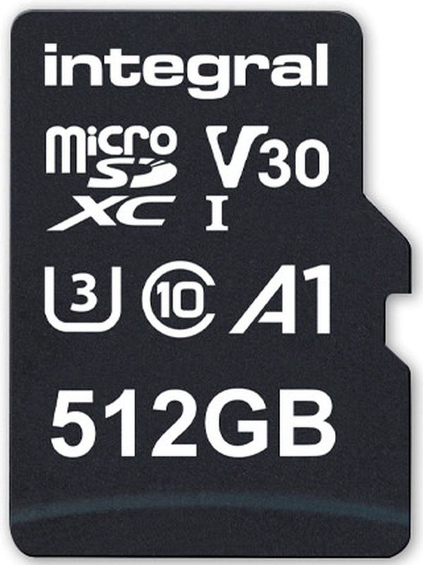 Integral - 512GB - micro SD - V30 - High Speed