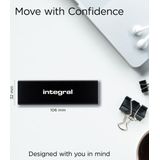 Integral - SlimXpress - Externe Portable SSD - 500GB - USB-C 3.2