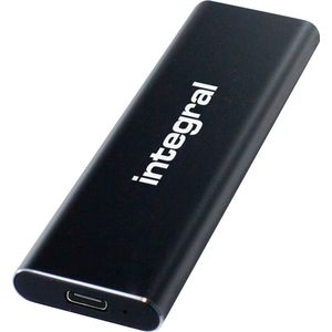 Integral SlimXpress draagbare SSD 2 TB zwart (2000 GB), Externe SSD, Zwart