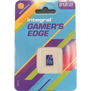 Integral Gamer's Edge microSDXC Card 512GB V30 - class 10 - for Nintendo Switch