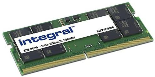 Integral 8 GB DDR5 So-DIMM RAM 5600MT/s PC5-44800 CL46 geheugenmodule voor laptop/laptop/Macbook/NUC