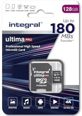 Integral INMSDX128G-180/150V30 flashgeheugen 128 GB MicroSD UHS-I