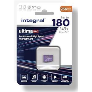 Integral INMSDX256G-180/150V30 flashgeheugen 256 GB MicroSD UHS-I