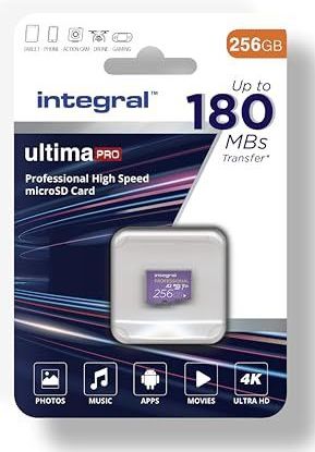 Integral INMSDX256G-180/150V30 flashgeheugen 256 GB MicroSD UHS-I