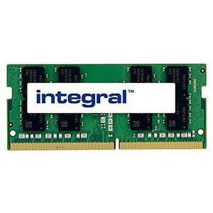 Integral GEHEUGEN/16GB DDR4-2400 SODIMM CL17 R2 U (1 x 16GB, 2400 MHz, DDR4 RAM, SO-DIMM), RAM, Groen