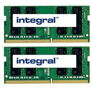 Integral 16 GB (2 x 8 GB) DDR4 2133 MHz SODIMM CL15 Laptop werkgeheugen Kit