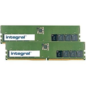 Integral 32GB kit (2x16GB) DDR5 RAM 4800MHz SODIMM Desktop/PC PC5-38400 Geheugen