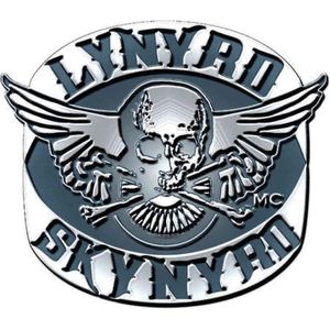 Lynyrd Skynyrd - Biker Patch Pin - Zilverkleurig