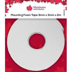 Woodware Craft Collection - WW2983 Mounting Foam Tape - 3x3mm - 2 meter