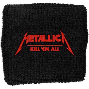 Metallica Zweetband Kill 'Em All Zwart