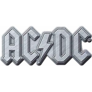 AC/DC - Metal Logo Pin - Zilverkleurig