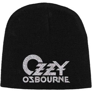 Ozzy Osbourne Beanie Muts Logo Zwart