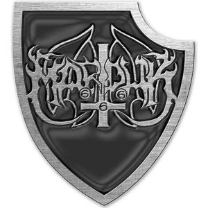 Marduk - Panzer Crest Pin - Zwart/Zilverkleurig