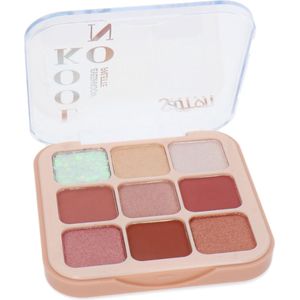 Oogschaduw Palette - Neutrale Kleuren - 9 Stuks - Intens Pigment