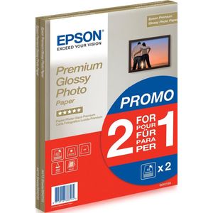 Epson Premium Glossy Fotopapier - A4 (210 x 297 mm) / 255 g/m2 / 15 vellen
