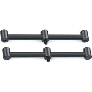 Fox Black Label Anodized Aluminium 3 Rod Fixed BuZz Bars Default