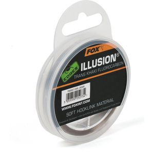 Fox Edges Illusion Trans Khaki Fluorocarbon (50m) Maat : 12lb (0.30mm)