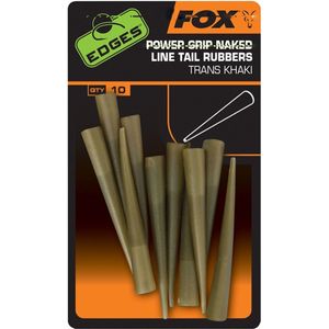 Fox Edges Power Grip Naked Line Tail Rubbers - Maat 7