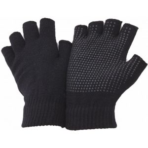 Floso Unisex Vingerloze Magische Handschoenen Met Grip  (Zwart)