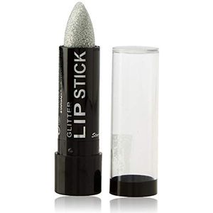 Stargazer Products Glitter lippenstift, zilver, per stuk verpakt (1 x 5 g)
