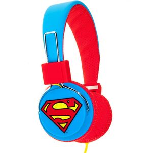 Superman - Hero - kinder koptelefoon - volumebegrenzing - verstelbaar - comfortabel