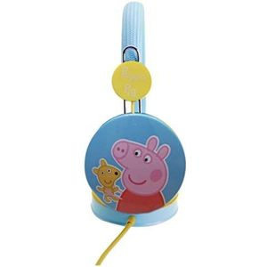 GED Cuffie OTL Peppa Pig Blauw Kern (Bedraad), Gaming headset, Geel, Blauw
