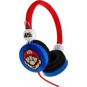 Super Mario Kinder Koptelefoon - Volumebegrenzing - Verstelbaar (3-8j)