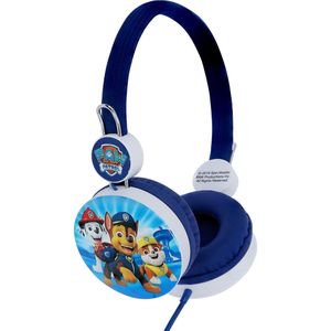 OTL Technologies Paw Patrol Stereo hoofdtelefoon voor kinderen met volumebegrenzing (max. 85 dB) en verstelbare hoofdband