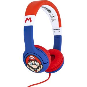 Super Mario Kinder Koptelefoon - Volumebegrenzing - Verstelbaar - Comfortabel