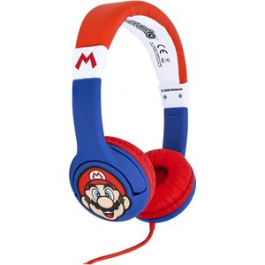 Super Mario - kinderkoptelefoon - volumebegrenzing - verstelbaar - comfortabel