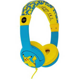 Pokemon Static - Kinder Koptelefoon - Volumebegrenzing - Verstelbaar - Comfortabel