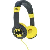 Batman Kinder Koptelefoon - Volumebegrenzing - Verstelbaar - Comfortabel (Zwart/Geel)