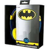 Batman Kinder Koptelefoon - Volumebegrenzing - Verstelbaar - Comfortabel (Blauw/Geel)