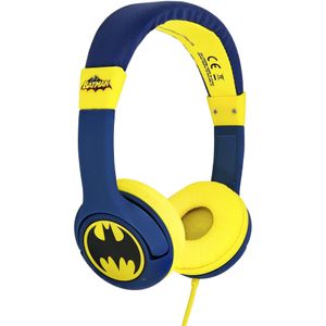 OTL koptelefoon Batman 85dB jongens 15,5 cm 20W blauw/geel