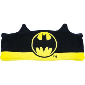 Batman - kinder koptelefoon hoofdband - volumebegrenzing - zacht fleece - wasbaar (3-8j)
