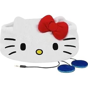 Hello Kitty - Kinder Koptelefoon Hoofdband - Volumebegrenzing - Zacht Fleece - Wasbaar (3-8j)