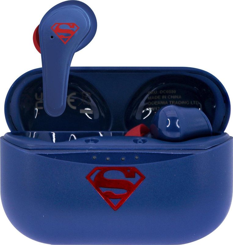 Superman - Draadloze Oordopjes - Met Oplaadcase - Touch Control - TWS