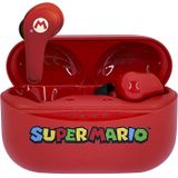 Otl Technologies - Super Mario - Draadloze Earpods - Rood - Bluetooth V5.0