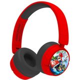 Mario Kart - Draadloze Kinderkoptelefoon - Volumebegrenzing - Inklapbaar - Microfoon